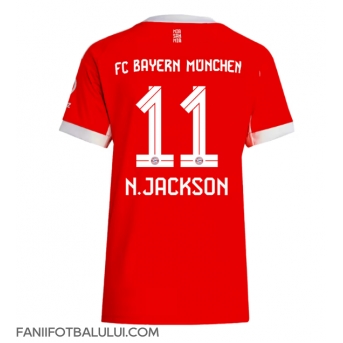 Bayern Munich Nicolas Jackson #11 Tricou Fotbal Replică 2025-26 Femei Acasa